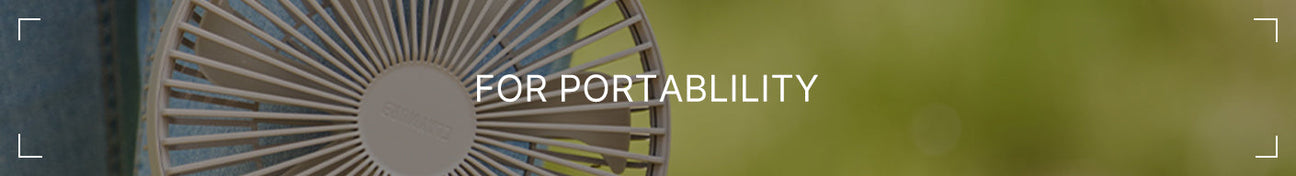 For portability