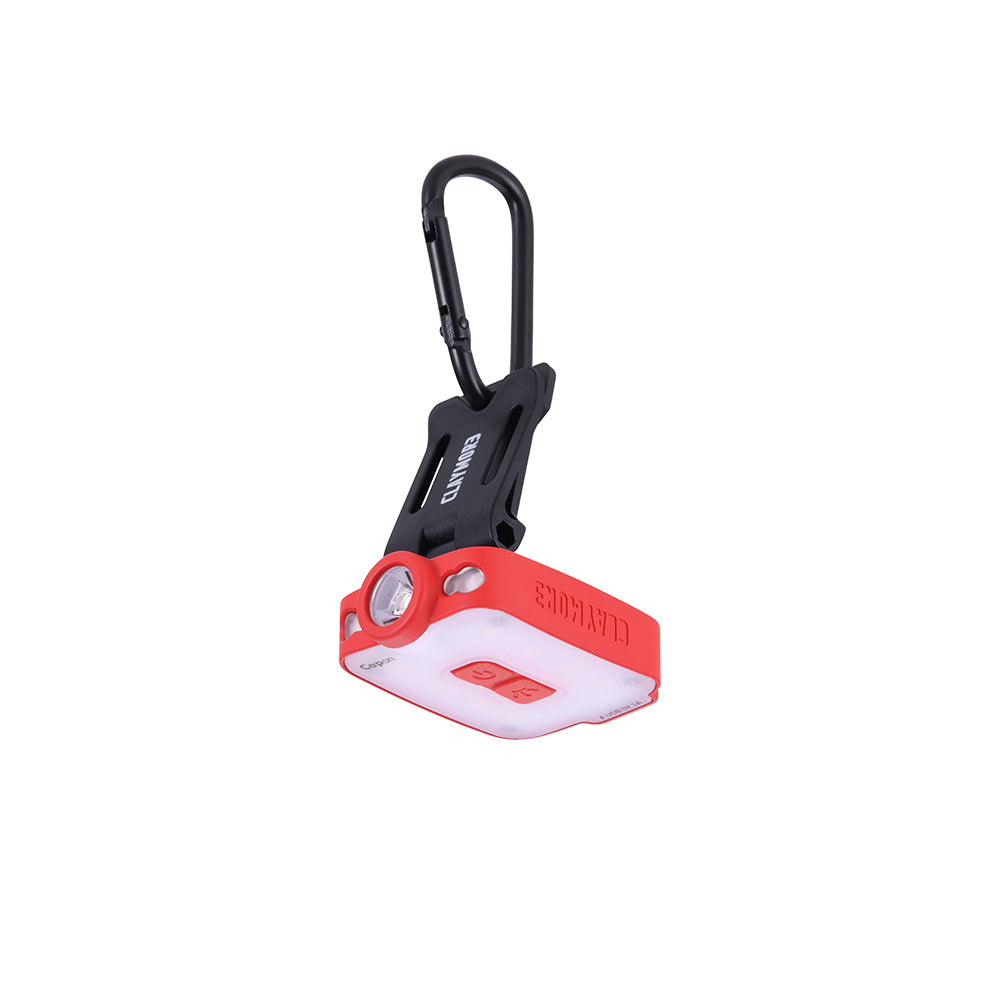 CAPON 40B Clip-On Cap Light ??Ultra-Light Rechargeable Wearable