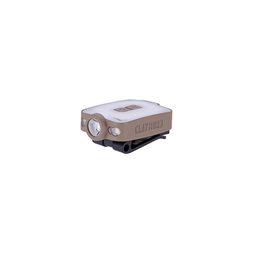 CAPON 40B Clip-On Cap Light ??Ultra-Light Rechargeable Wearable