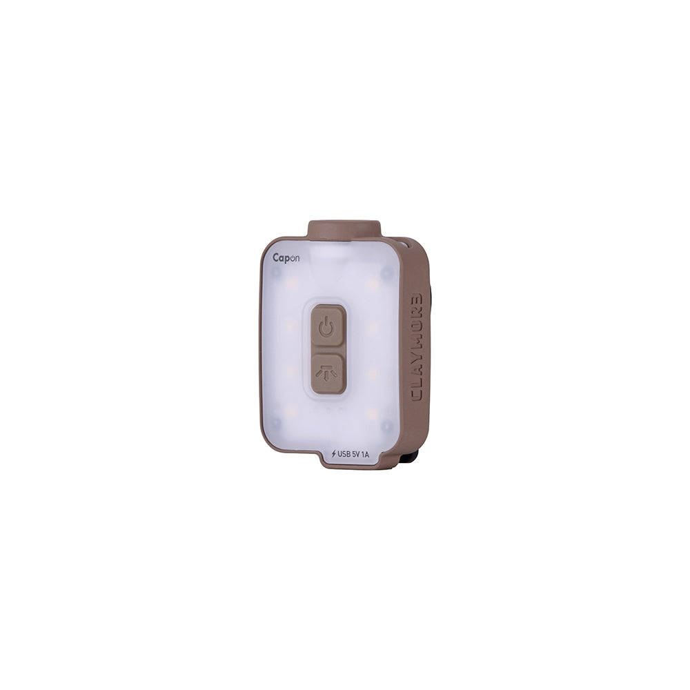 CAPON 40B Clip-On Cap Light ??Ultra-Light Rechargeable Wearable